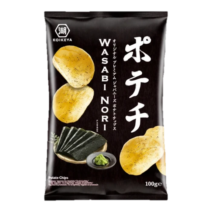 KOIKEYA Potato Chips Wasabi Nori 100G