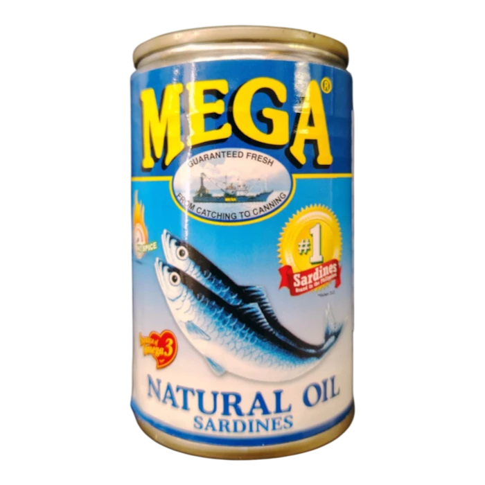 MEGA Sardinen In Sojaöl 155G