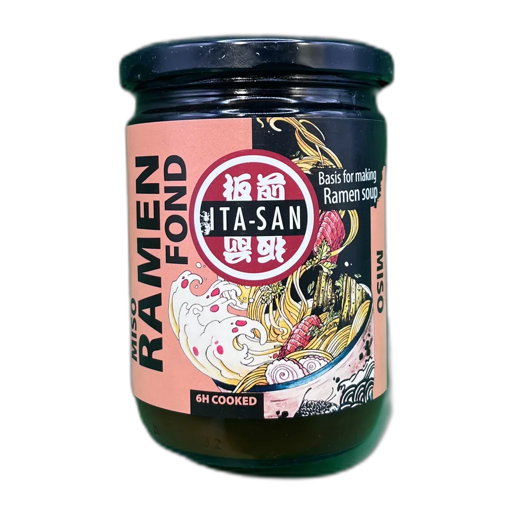 ITA-SAN Ramen-Brühe Miso Vegetarisch 440ML