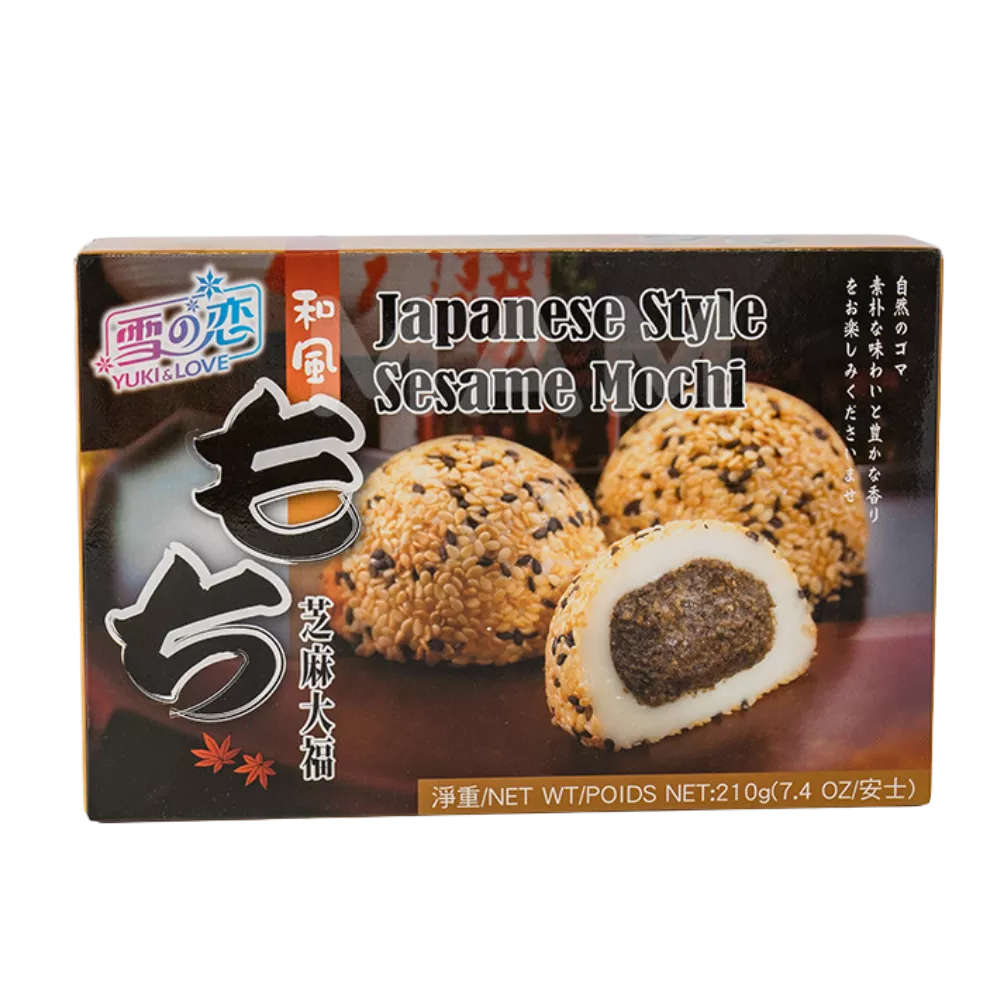 Y&L Mochi Rice Cake Sesame Pk 210G