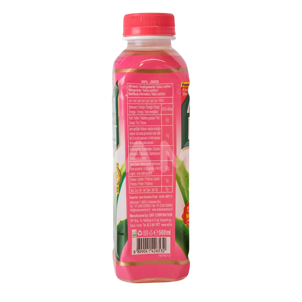 OKF Aloe Vera Getränk Pfirsich 500ML