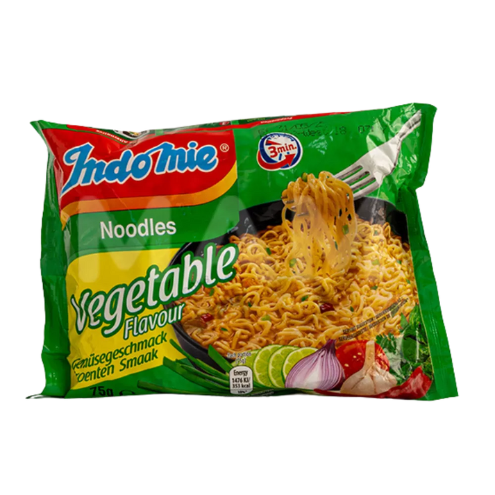 INDOMIE Noodles Vegetable Instant Nudeln Gemüse 75G