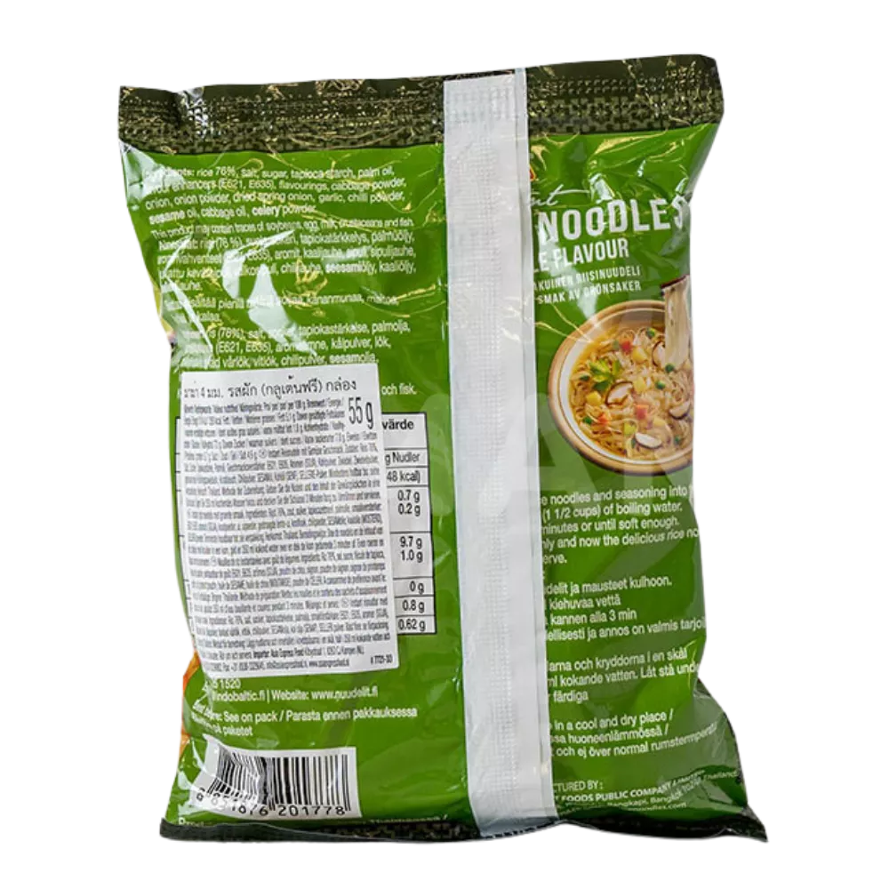 MAMA Instant Reisnudeln Gemüse Glutenfrei 55G