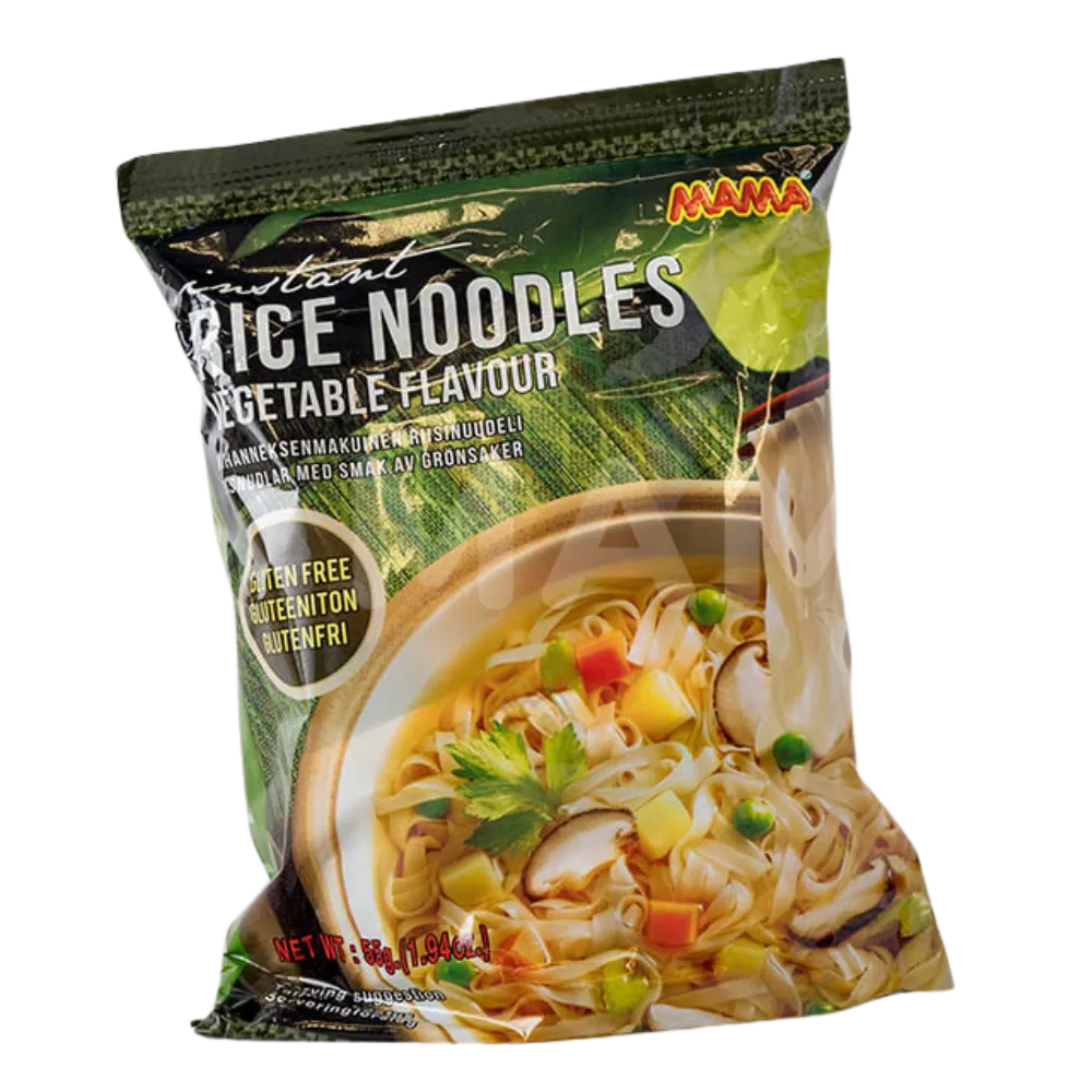 MAMA Instant Reisnudeln Gemüse Glutenfrei 55G