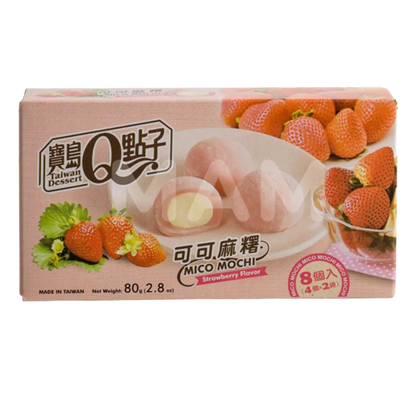 TW Q Mico Mochi Strawberry 80G