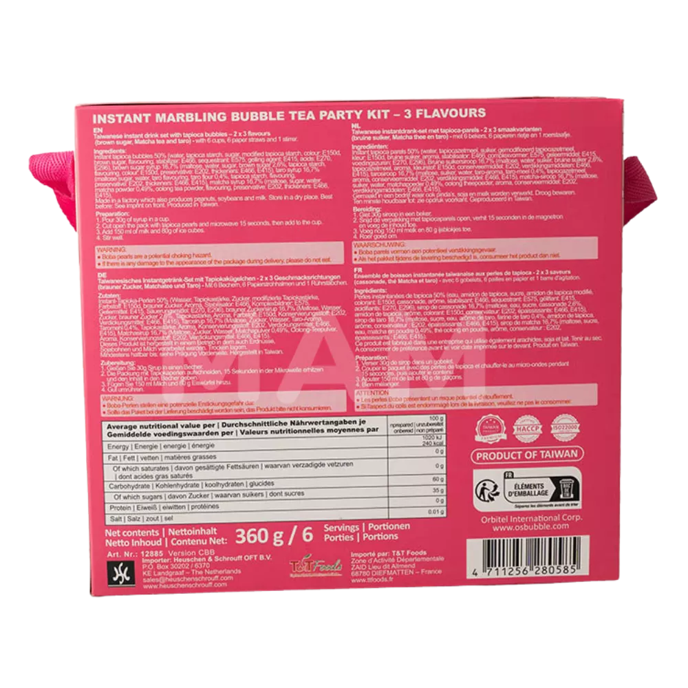 O's Boba Party Kit 369G