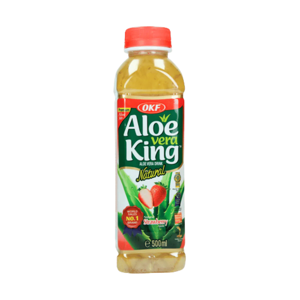 OKF Aloe Vera Getränk Erdbeer 500ML