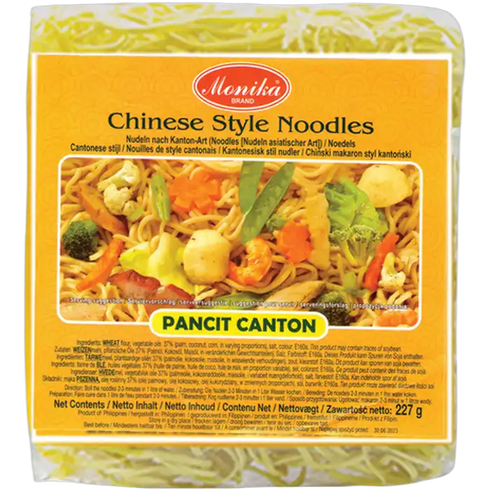 MONIKA Egg Noodles Pancit Canton 227G