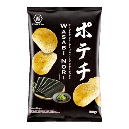 KOIKEYA Potato Chips Wasabi Nori 100G