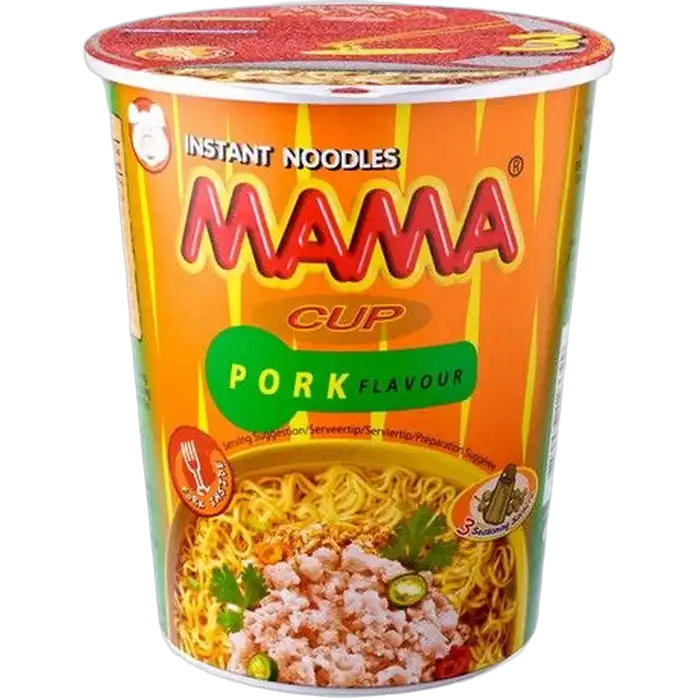 MAMA Instant Noodles Pork Pig Cup 70G