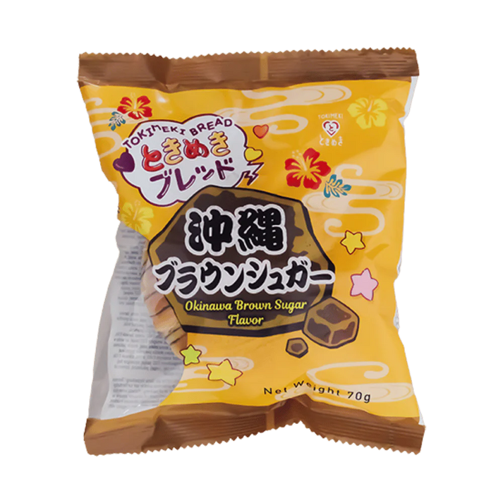 TOKIMEKI Japanese Bread Brown Sugar Flavour 70G