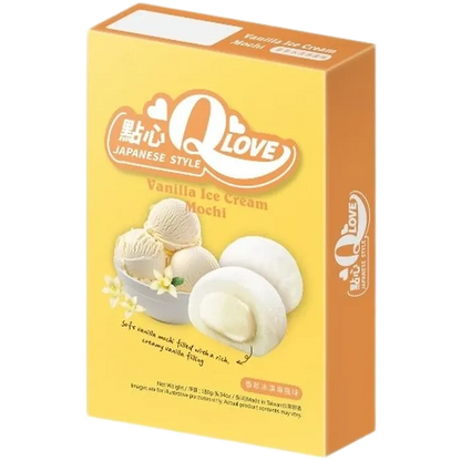 QLOVE Mochi Vanilla Ice Cream 180G