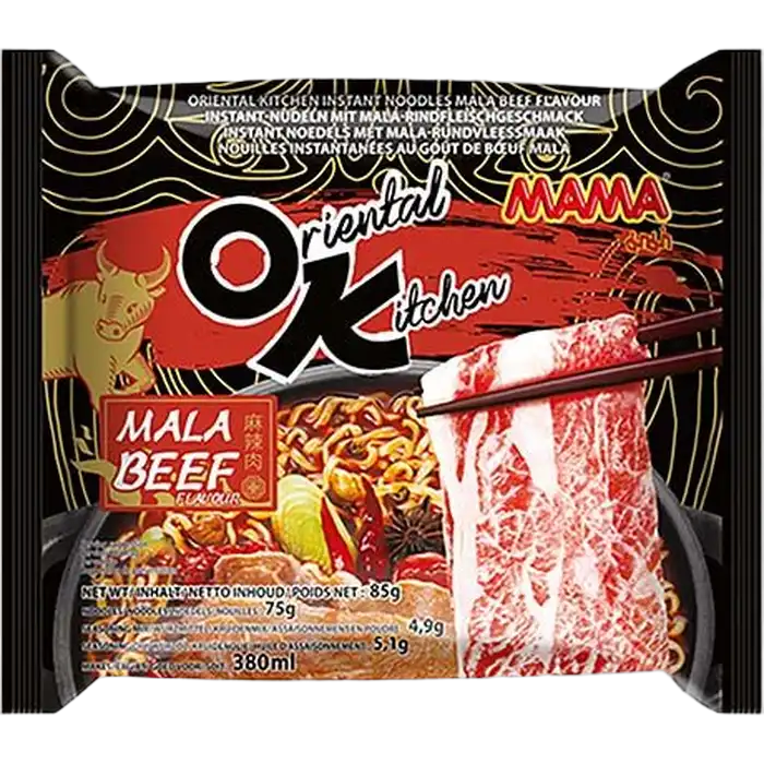 MAMA Instant Noodles Mala Beef 85G
