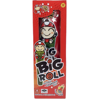 TAOKAENOI Big Roll Grill Seaweed Spicy 18G