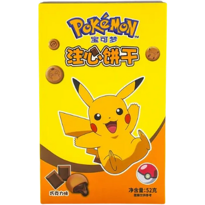 LEDA Pokemon Chocolate Tart Cookie & Sticker 82G