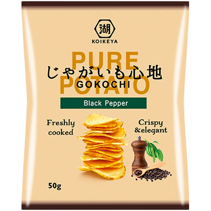 KOIKEYA Kartoffelchips Black Pepper 50G