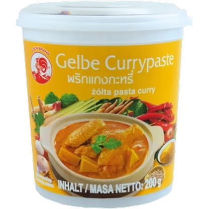 COCK BRAND Gelbe Curry Paste 200G
