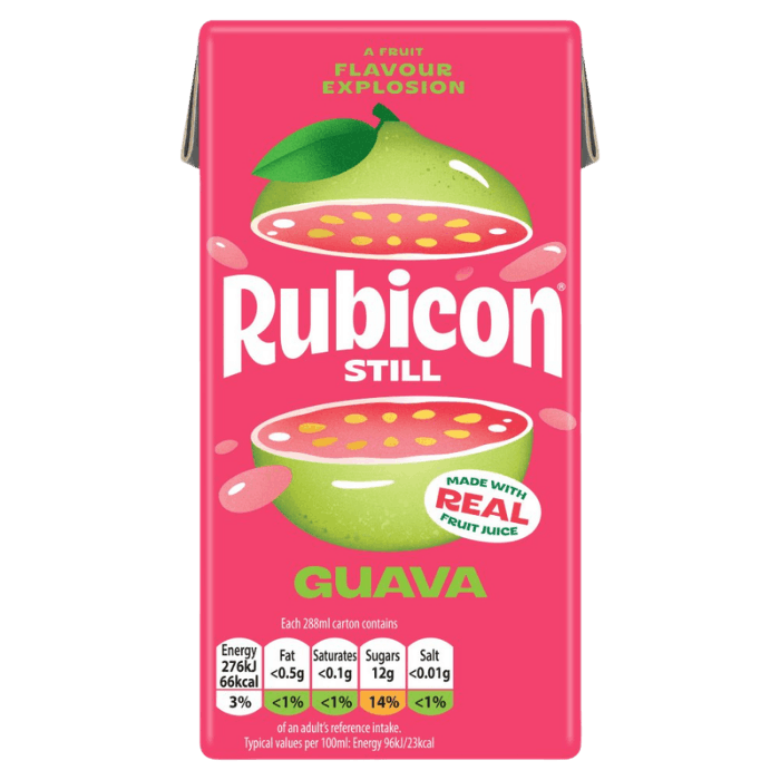 RUBICON Guavasaft still Tetrapak 288ml