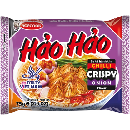 HAOHAO  Instantnudeln Chilli Crispy Onion 75g
