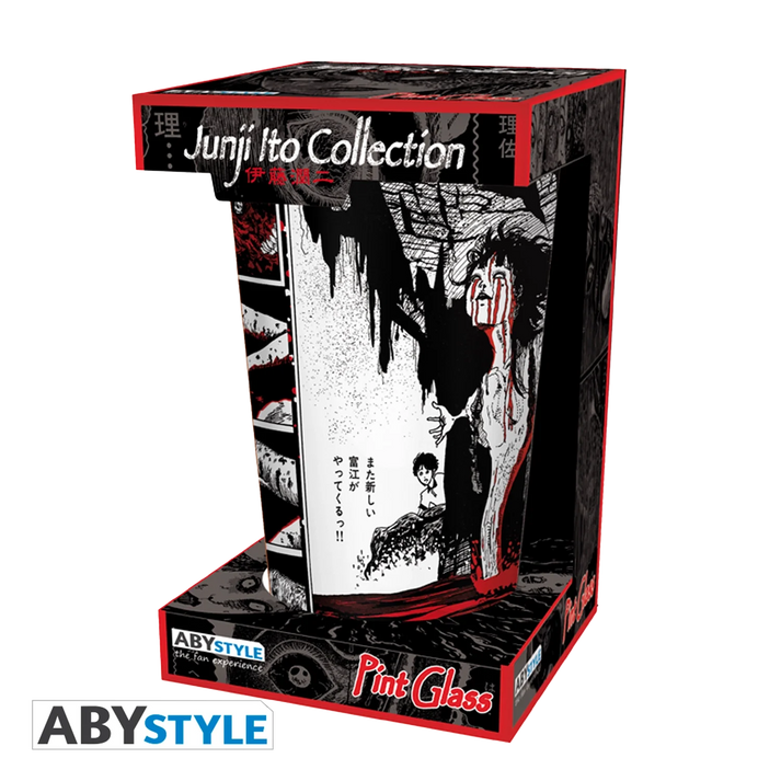 JUNJI ITO Large Glass 470ML Manga Arts