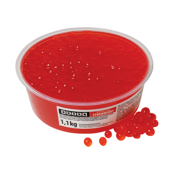 OBOBA Popping Boba Erdbeere 1,1KG