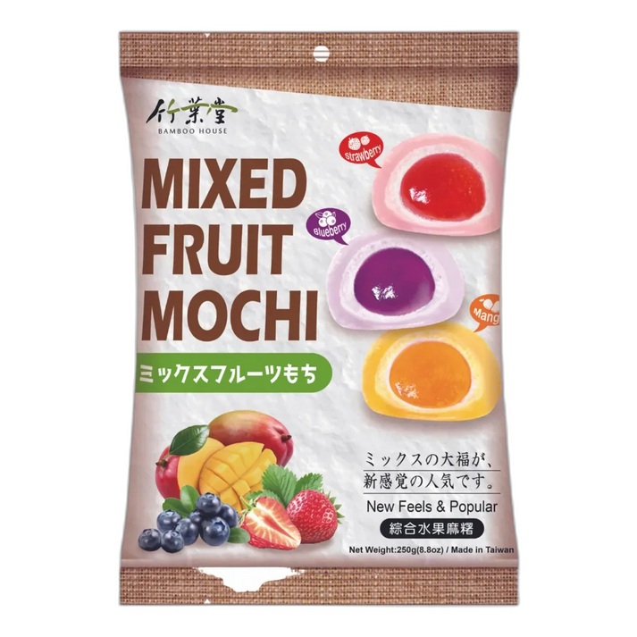 BAMBOO HOUSE Mixed Fruit Mochi 250G