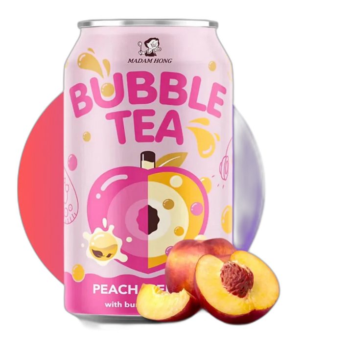 LADY BOBA Bubble Peach Tea Bursting Bubble 320ML