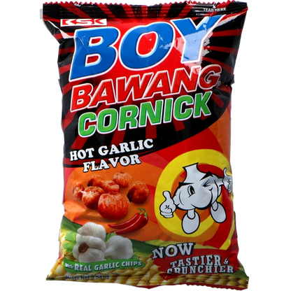 BOY BAWANG Maissnack Hot Garlic 100G