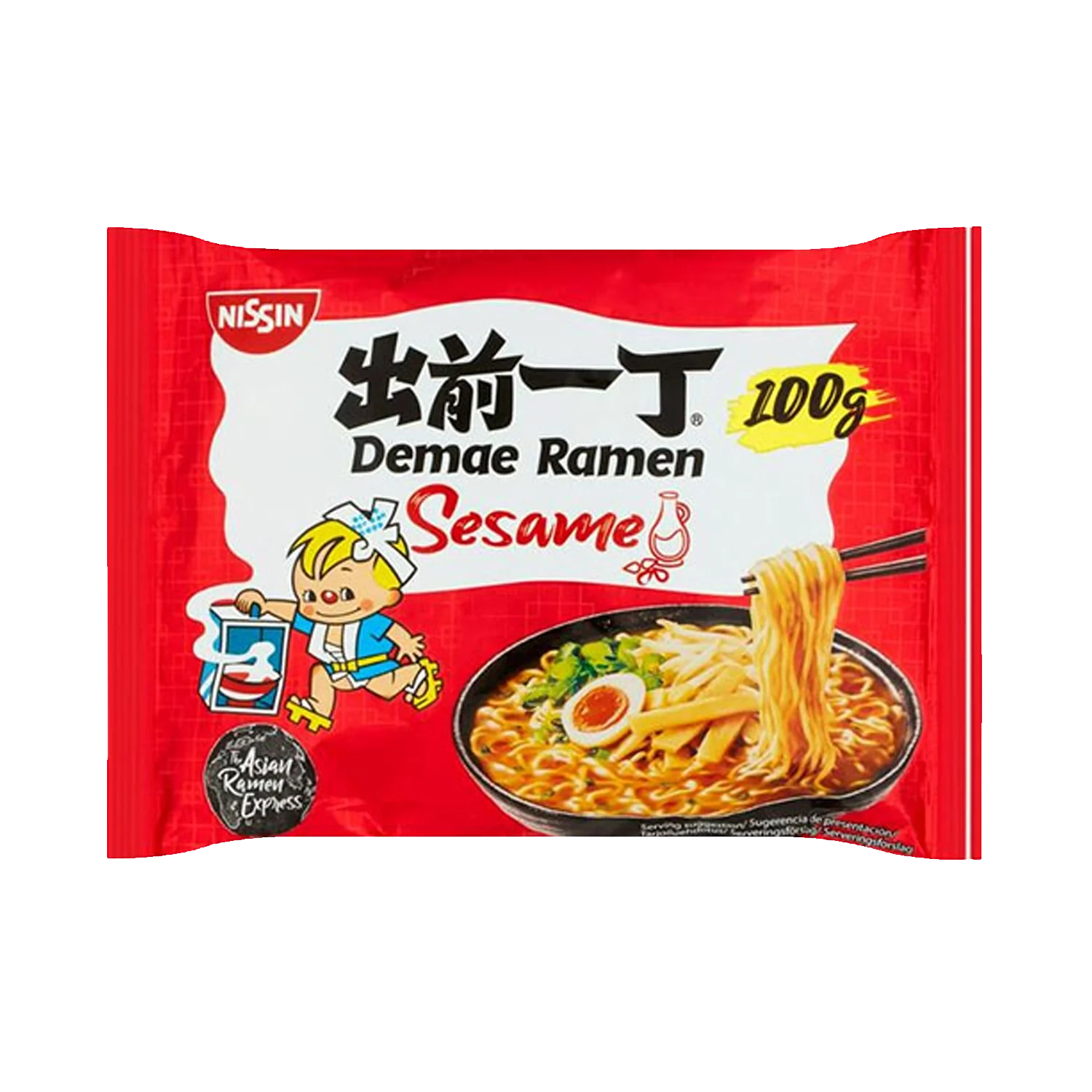 NISSIN Demae Ramen Sesame Oil Flavor 100G
