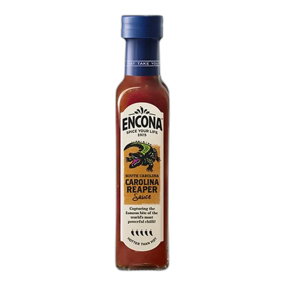 ENCONA Carolina Reaper Sauce – Extremely hot chili sauce 142ML