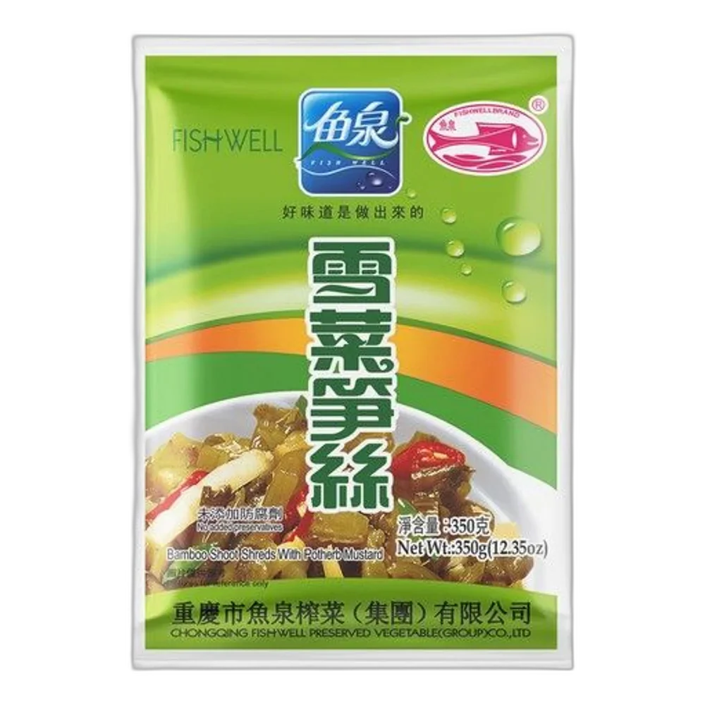 FISH WELL Senf mit Bambus 350G