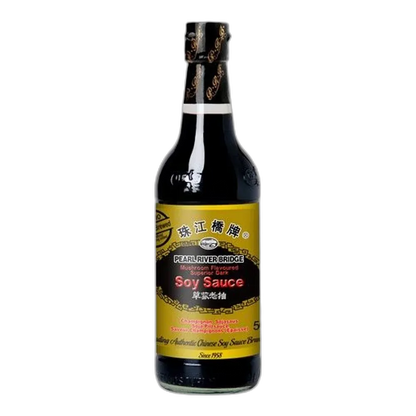 PRB Mushroom Sojasauce 500ML – Dunkle Sojasauce mit Pilzaroma