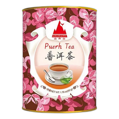 SHAN WAI SHAN Pu Erh Tee – 50g fermentierter Tee aus China