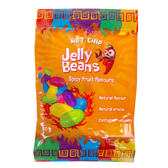 HOT CHIP Jelly Beans Spicy Fruit Flavours 60G