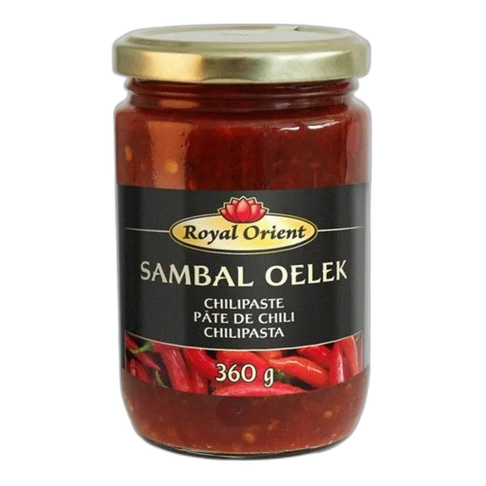 ROYAL ORIENT Sambal Oelek 360G – Indonesian chili paste