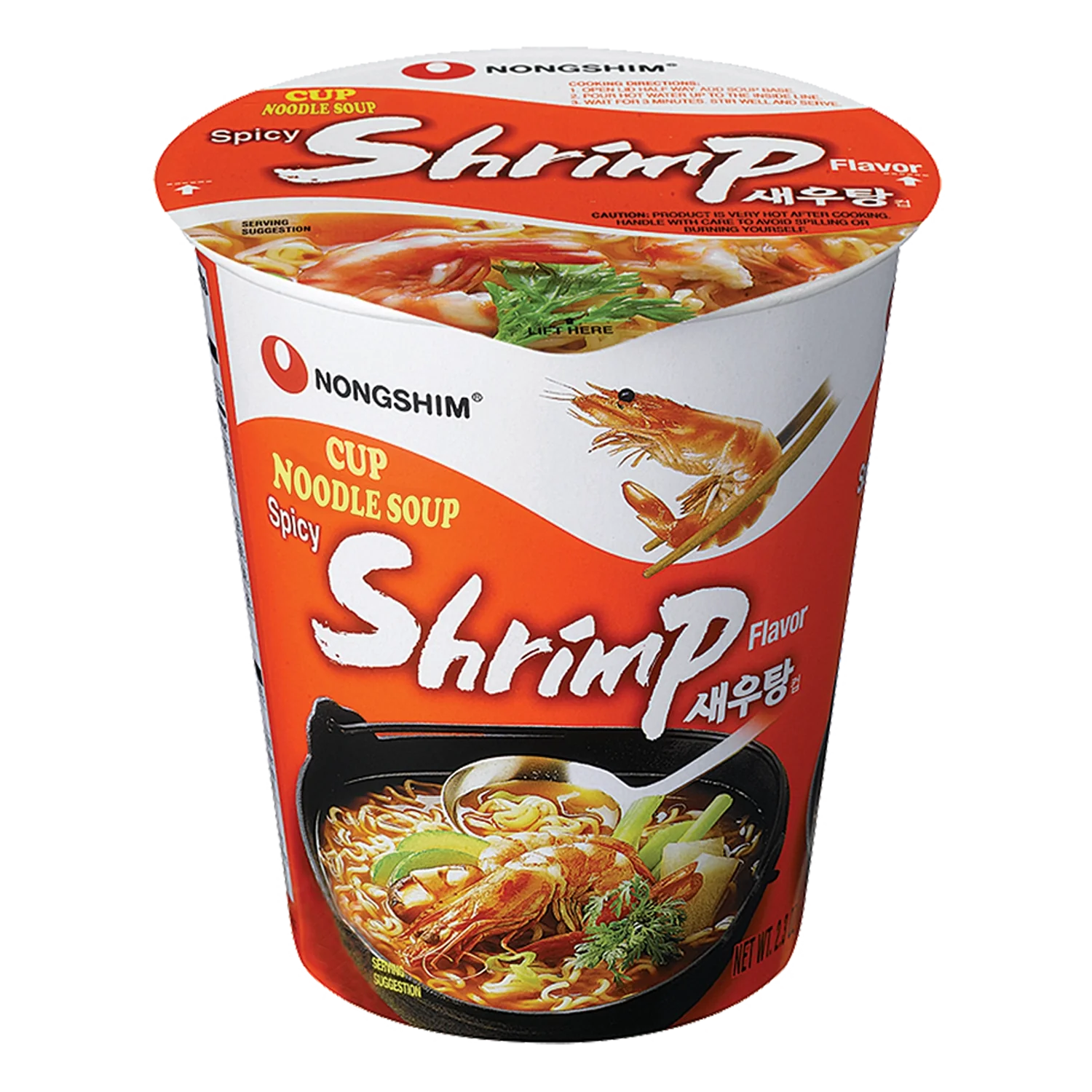 NONGSHIM Instant Nudeln Shrimp Cup 67G