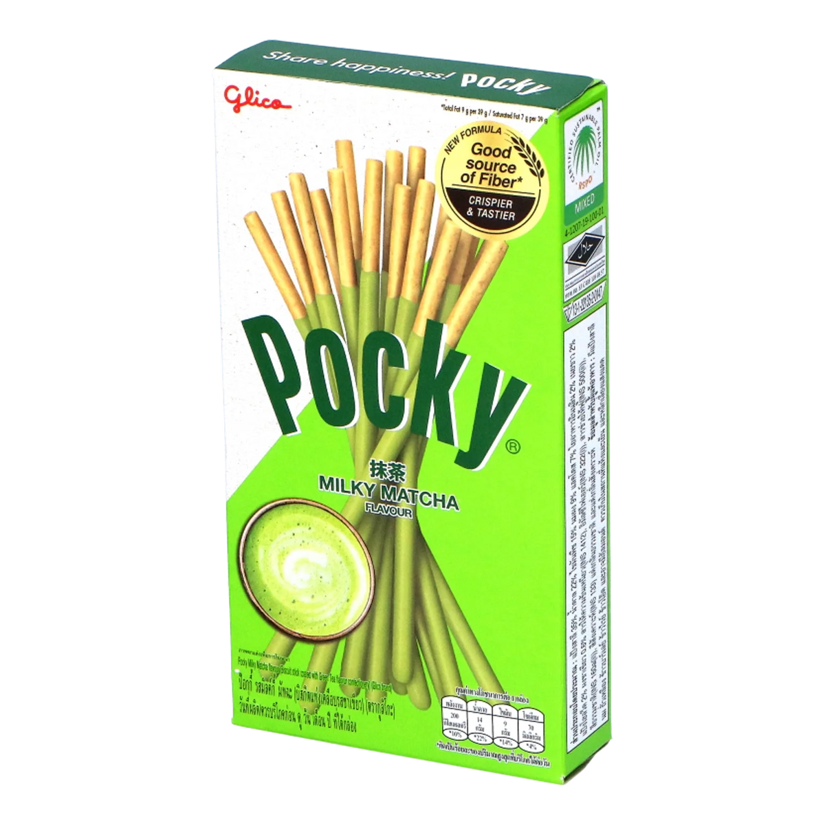 POCKY Biscuit Sticks Milky Matcha 33G