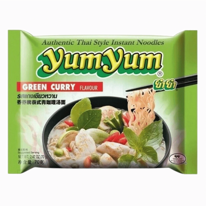 YUM YUM Instant Noodles Green Curry Pk 70g